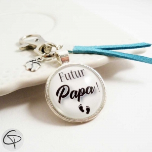 Porte-clef futur papa