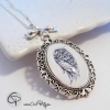 Sautoir aile d'ange bijou romantique femme