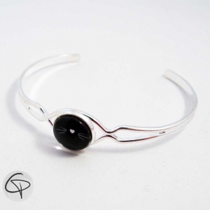 Bracelet femme moustaches chat