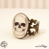 Bague fantaisie femme tête de mort