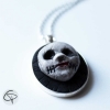 pendentif tête de mort 3d trois dimensions