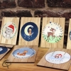 Plaques en bois personnalisables décoration murale cadeau Noël