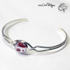 bracelet femme fleurs coquelicot original