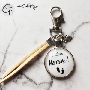 Cadeau original annonce de la future marraine