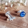 Boutons de manchette de mariage pour homme customizable