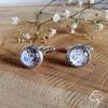 Boutons de manchette liberty personnalisable pour mariage