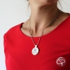 Collier original avec message personnalisé pour femme
