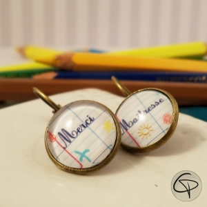 boucles d'oreilles cadeau maîtresse