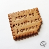 biscuit aimanté merci de m'avoir aidé à grandir magnet fait main