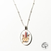 Collier renard pour fille