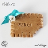 remerciement naissance original garçon biscuit aimanté