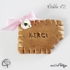 remerciement naissance original fille magnet gâteau