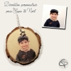 Boule de Noël originale avec photo