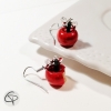 boucles d'oreilles Argent 925 pommes bijou original romantique