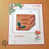 Biscuit Noël fait main avec sucre d'orge et feuilles de houx