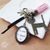 Bijou de sac bronze avec message super maman