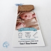 Faire-part naissance biscuit