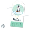 Faire-parts naissance garçon pingouin