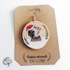 Boule de Noël originale hérisson