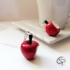 Pendentif pomme bijou fantaisie haut de gamme