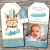 Faire-parts de naissance renard