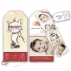 Faire-part de naissance chat fille original