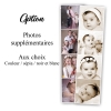 Photographies en marque-page pour faire-part de naissance Made in France