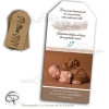 Faire-parts de naissance écureuil personnalisable