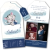 Annonce de naissance papier original avec un bébé chat