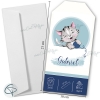 Faire-parts naissance chat avec enveloppe