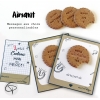 Aimants biscuits fabriqués main à offrir en cadeau de fin d'année scolaire