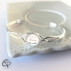 Bracelet argenté atsem