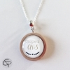 Pendentif en bois en cadeau pour l'Avs de votre enfant