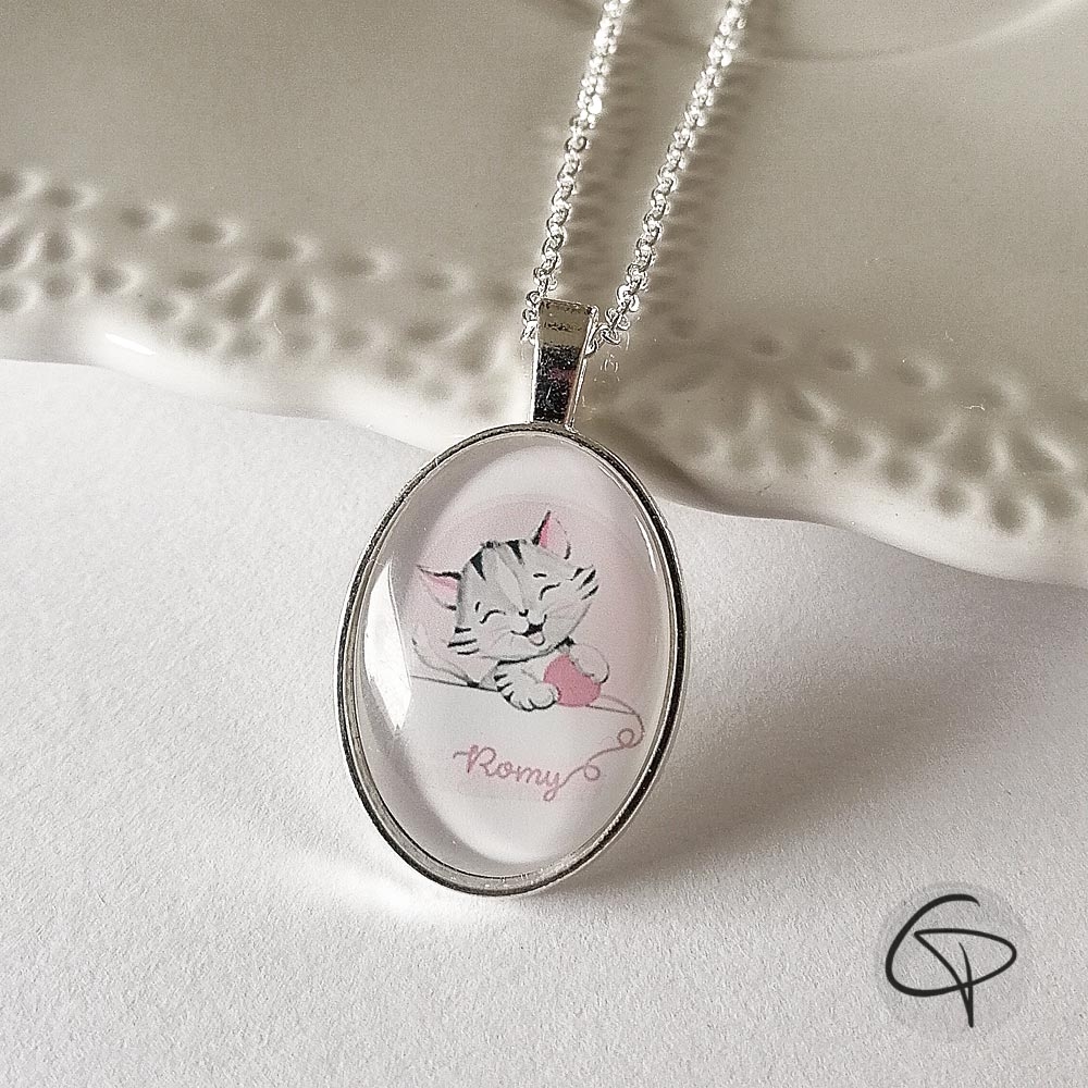 Collier fille personnalisé prénom