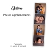 Bande photo-maton pour faire-part de naissance éléphant artisanal