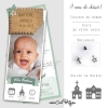 Faire-part mixte personnalisable pour baptiser votre enfant