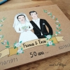Livre d'or 50 ans mariage