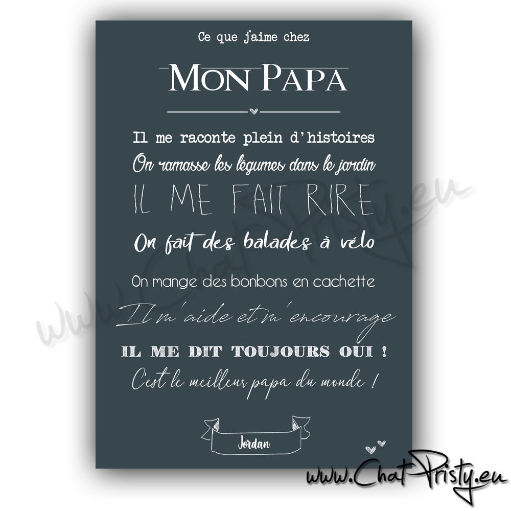 Chéquier Cadeau Pour Papa - Jour de Fête - Fête des pères - Événements