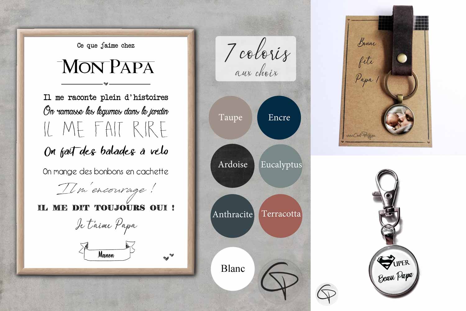 Idées cadeaux originaux faits main pour la fête des pères