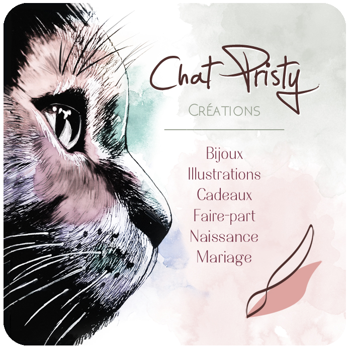 Chat Pristy  Bijoux, faire-parts & cadeaux personnalisés