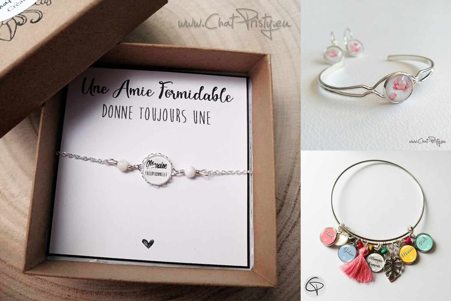 Bracelets originaux et personnalisés pour femme