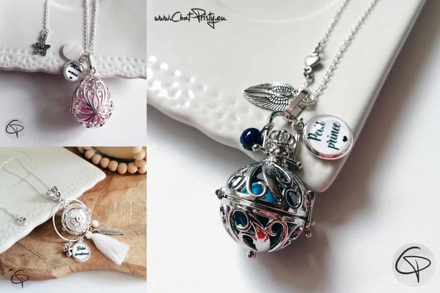 Bijoux originaux de grossesse personnalisés pour femme enceinte