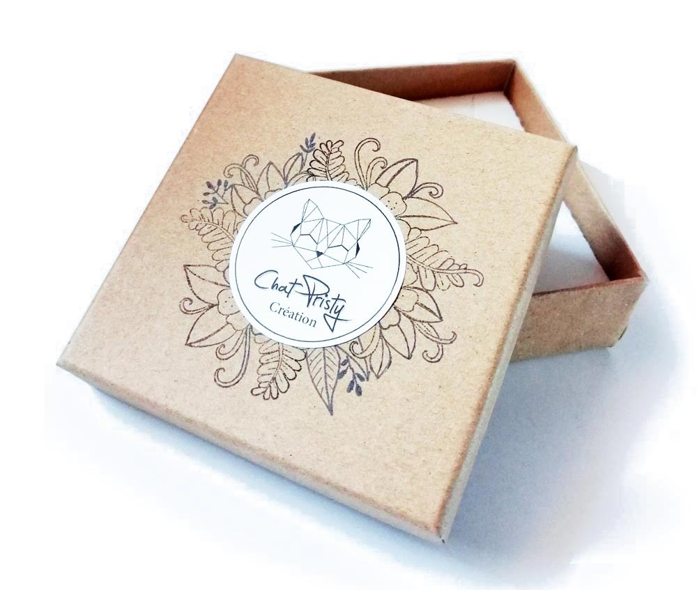 Boîte à bijou pour offrir en cadeau une création originale et personnalisée