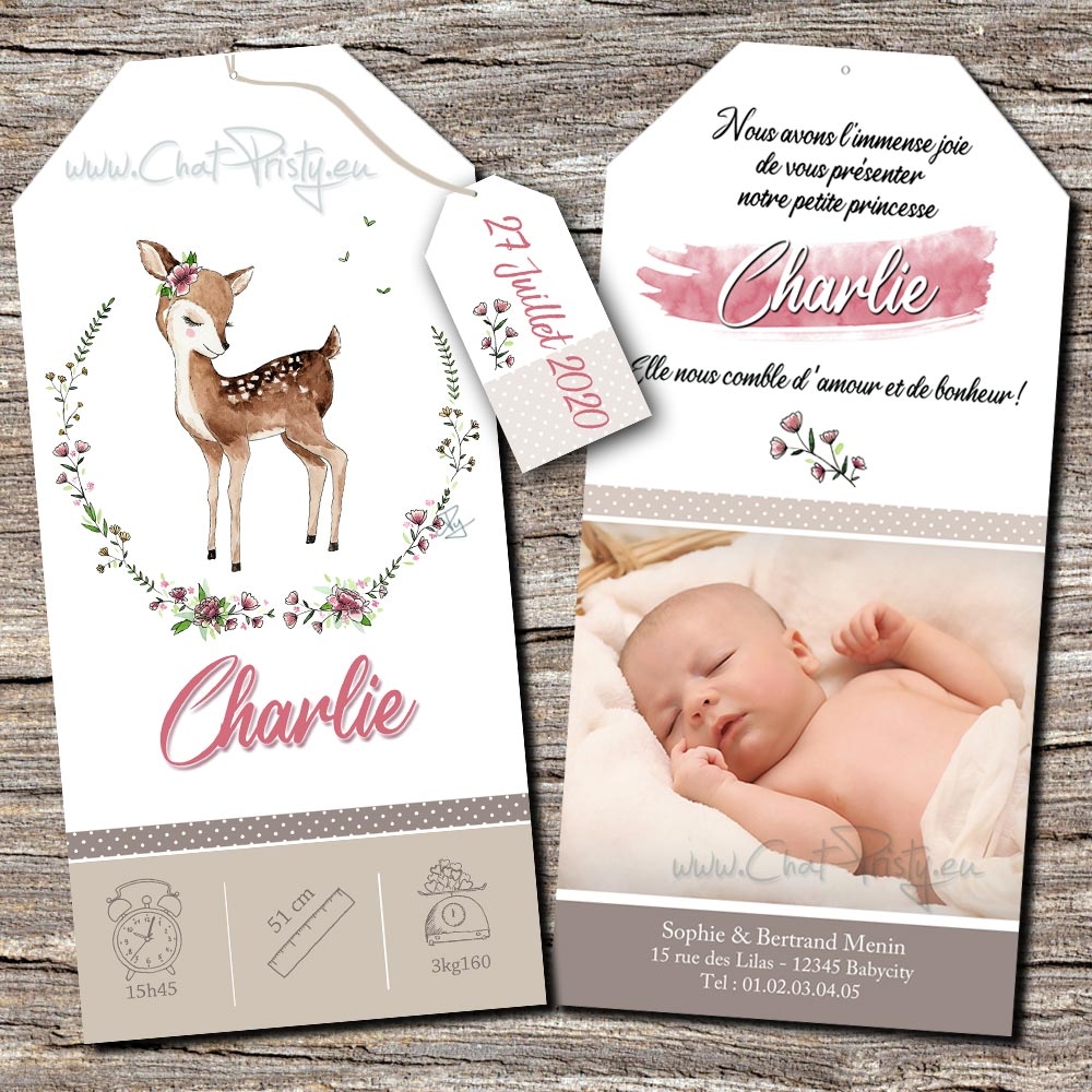 Faire-parts et cadeaux de naissance