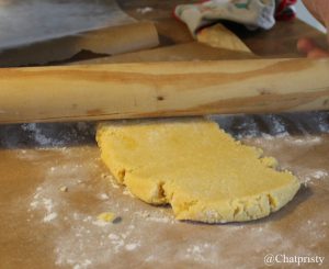 pâte étalée de Butter Bredele